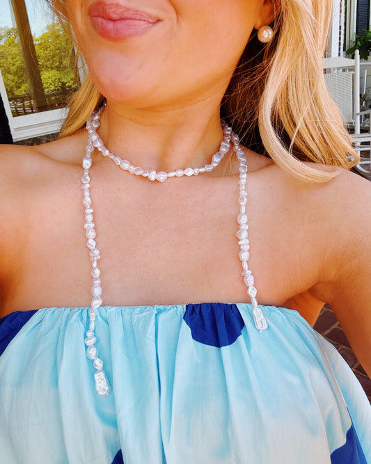 Pearl Wrap Necklace