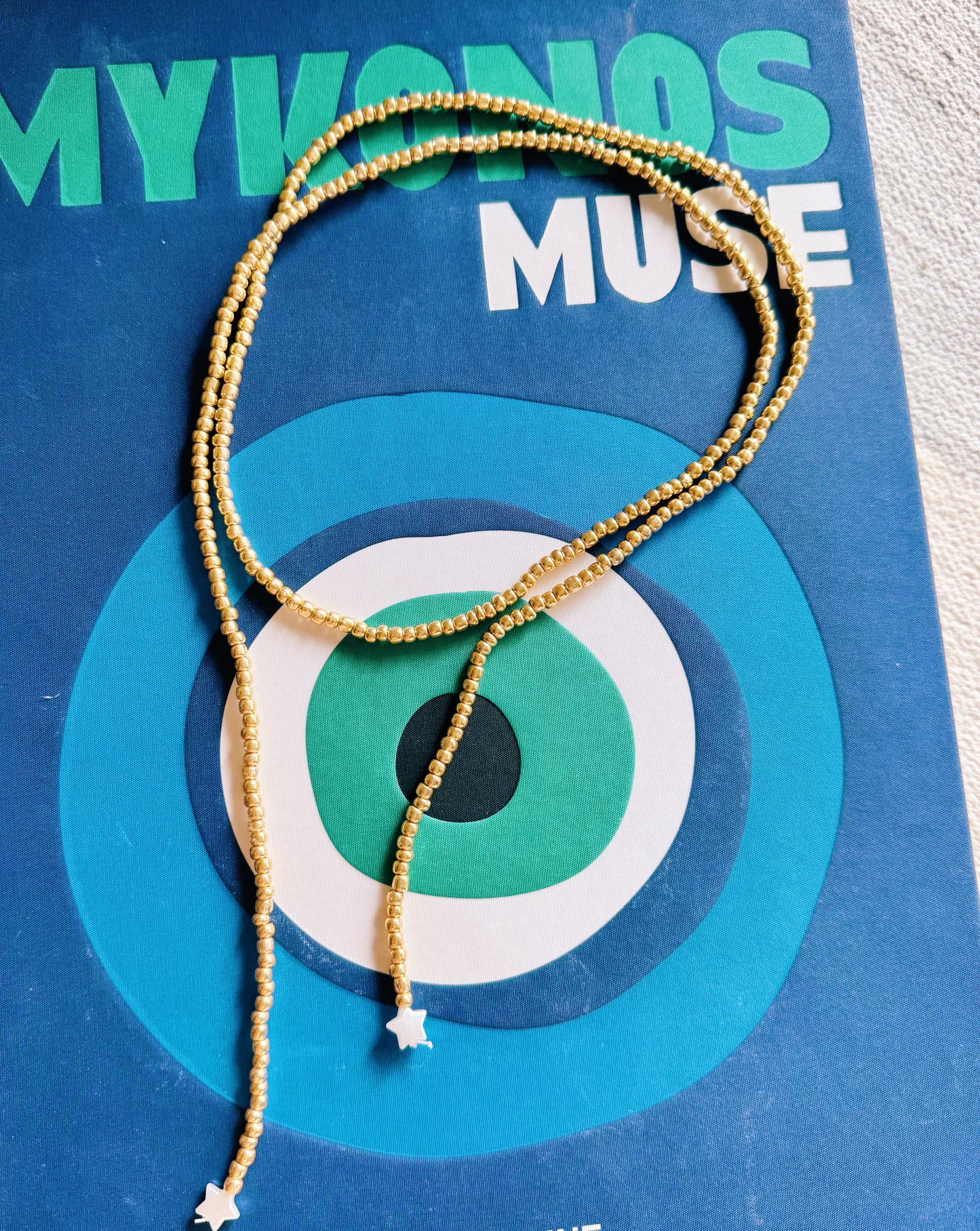 Beaded Wrap Necklace